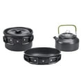 thumbnail image 2 of Quality Camping Cookware Set Camping Tableware Cooking Tableware Camping Pan Convenient Park for Outdoor Camping Backpacking Hiking Picnic, 2 of 8