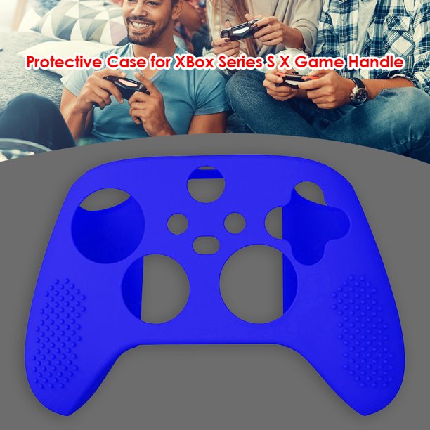Funda de silicona para controlador para Xbox Series X S Funda protectora (azul)