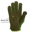 thumbnail image 7 of HANDLANDY Men Leather Gardening Gloves, Utility Work Gloves for Mechanics, Construction, Driver, Dexterity Breathable Design, 7 of 7