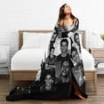 thumbnail image 5 of Dylan O'Brien Ultra Soft Throw Blanket Flannel Fleece All Season Light Weight Living Room/Bedroom Warm Blanket 60"x50", 5 of 5
