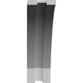 thumbnail image 2 of 1 7/8"W x 6"D x 6"H Naple Architectural Grade PVC Corbel, 2 of 9