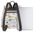 thumbnail image 3 of Disketp Dinosaur Mochila de Cuero para Mujer, Bolso de Espalda Antirrobo con Estilo para Viaje, Trabajo y Uso Diario, 3 of 4