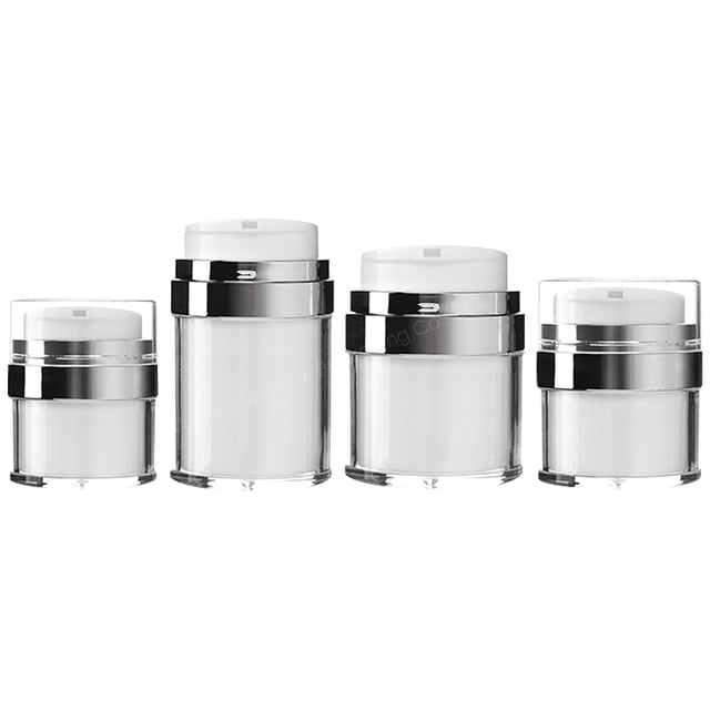unbranded 4Ud Frascos Airless Para Crema Con Para Proteger Cosméticos