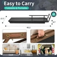 thumbnail image 6 of MOPHOTO 45"L x 18"W Adjustable Pet Ramp for Dogs,Folding Pets Ramp with Non-Slip Carpet,5 Height Adjustable,Supports up to 200 lbs,Pet Ramp for Car,Bed, 6 of 9