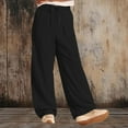 thumbnail image 2 of RXMEKW Casual Drawstring Sweatpants for Women with Elastic Waist and Multi-Pockets, Polyester, Regular Length, 2 of 9