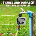 thumbnail image 2 of Waterproof Digital Irrigation Timer, Programmable Garden Hose Timer with Manual Mode, Big LCD Screen Display, Child Lock for Yard, Lawn, 2 of 5