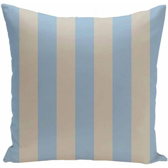 Simply Daisy Stripe Print Decorative Pillow, 16" x 16"