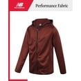 thumbnail image 3 of Sudadera New Balance Performance Fleece para niños de 8 a 12 años, color roble rico, 3 of 7
