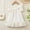 Beige, variant on Floleo Girls French Ruffled Waist Cinched Sleeveless Dress Baby Summer Casual Party Outfit Toddler Cute Comfortable Play Fashion Toddler Dress for Daily Wear Photoshoot(Pink,2-3Years)