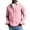 Pink, variant on Men's Long Sleeve Shirt Casual Dress Shirts Regular Fit Button-Down Collar Business with Chest Pocket Breathable Tops