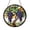Acrylic 3.5 Inch, variant on Decorative Grapevine Tree Artwork Stained Glass Style Window Hanging Suncatcher, Elegant Garden Inspired Gift