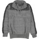 thumbnail image 1 of Suéter Jaspeado Rock & Republic para Hombre Cuello Alto Gris Extragrande, 1 of 2