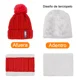thumbnail image 2 of 3en1 Gorro Bufanda Guantes Cuello Invierno Para Frío Mujer, 2 of 6