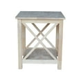 thumbnail image 4 of International Concepts Hampton End Table Unfinished, 4 of 8