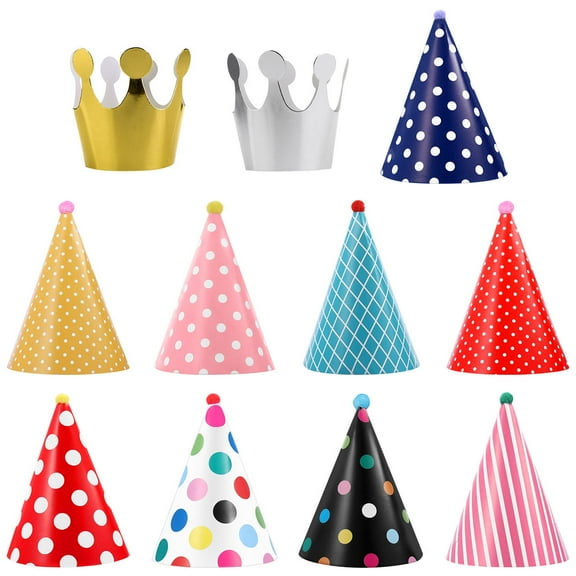 GOOHOCHY Pet Paper Hat Pet Birthday Party Hats Party Hats for Pets