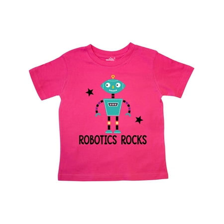 

Inktastic Robotics Rocks Funny Robot Gift Toddler Boy or Toddler Girl T-Shirt