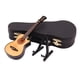 thumbnail image 1 of Modelo de guitarra 1:12 con soporte y estuche, juguete de colección para niños, miniatura clásica Color madera B, 1 of 9
