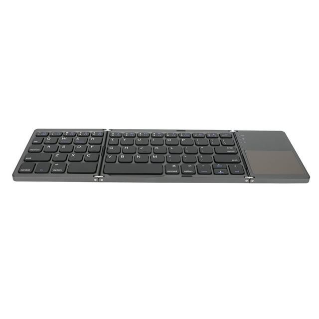 Teclado Inalámbrico Plegable, 63 Teclas 3 Teclado Plegable Con Panel Táctil Para Laptop