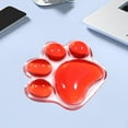 thumbnail image 6 of geerera Cats Claw Mouse Pad Solid Color Transparent Wrist Soft Pad Cool Silicones Wrist Rests Office Game Wrist Pads, 6 of 6