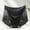 Black, variant on Naittoop Satin Silk Underwear for Women Sexy Lace Bikini Panties High Waisted Plus Size Silky Soft Womens Panty
