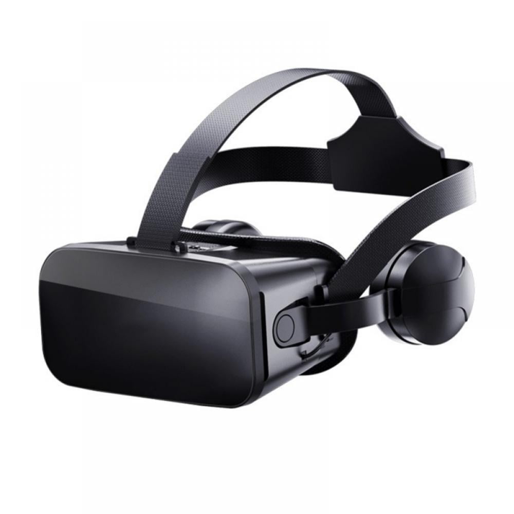 VR Headset with Wireless Headphones, Peiloh Virtual Reality Headset for