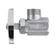thumbnail image 1 of Llave Control Angular Forjada Vastago Plastico Para WC Urrea 401FVP, 1 of 2