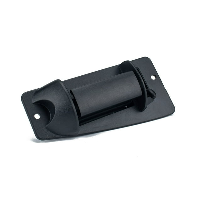 Manija compatible con Silverado Sierra 1999-2007 manija de puerta de cabina extendida exterior trasera derecha lado del conductor LH reemplazo negro texturizado 1500 2500 3500 - GM1520115 15758171 RV