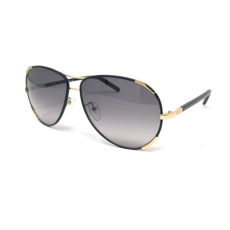 CHLOE Sunglasses CE100SL 752 GOLD-BLACK Aviator 60x13x135