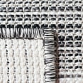 thumbnail image 5 of SAFAVIEH Hampton Duana Striped Indoor/Outdoor Area Rug, Black/Ivory, 5'1" x 7'6", 5 of 9