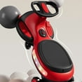 thumbnail image 4 of iRerts 12V Electric Wiggle Car for Kids with Pedal, Powered Ride on Toys for Toddlers, 2 in 1 Drifting Swing Car with Bluetooth, Anti-Rollover, Flashing Wheels, for Ages 3+ Gifts, Red+Black, 4 of 9