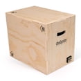 thumbnail image 1 of GoSports Fitness 3 In 1 Adjustable Fitness Wood Plyo Cross Training Launch Box, 1 of 6