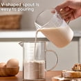 thumbnail image 4 of Vaso medidor de vidrio Hlukana 500 ml de borosilicato, 2 tazas, 4 of 7