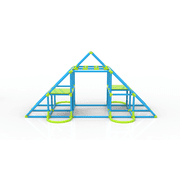 Eezy Peezy MEGA Pyramid Monkey Bar Climbing Tower - Ages 3-8