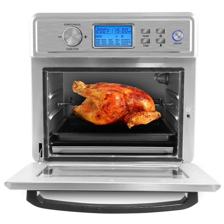 Elite Gourmet 21L Stainless Steel Digital Air Fryer Oven, 1 ct - QFC
