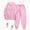 Pink, variant on Women’s Fashionable Long Pants Set Stylish Two Piece Outfit For Casual And Formal Wear For Spring And Summer Seasons Two Tone Suit Woman Suites Womens Suits Dressy Dress plus Size Women Party Wedding
