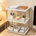thumbnail image 6 of Storage Rack Floor Standing Shelf, Multi-Tier Organizer for Kitchen Pantry Bathroom Office, Space Saving Shelving Unit with Sturdy Construction for Home Organization, 6 of 7
