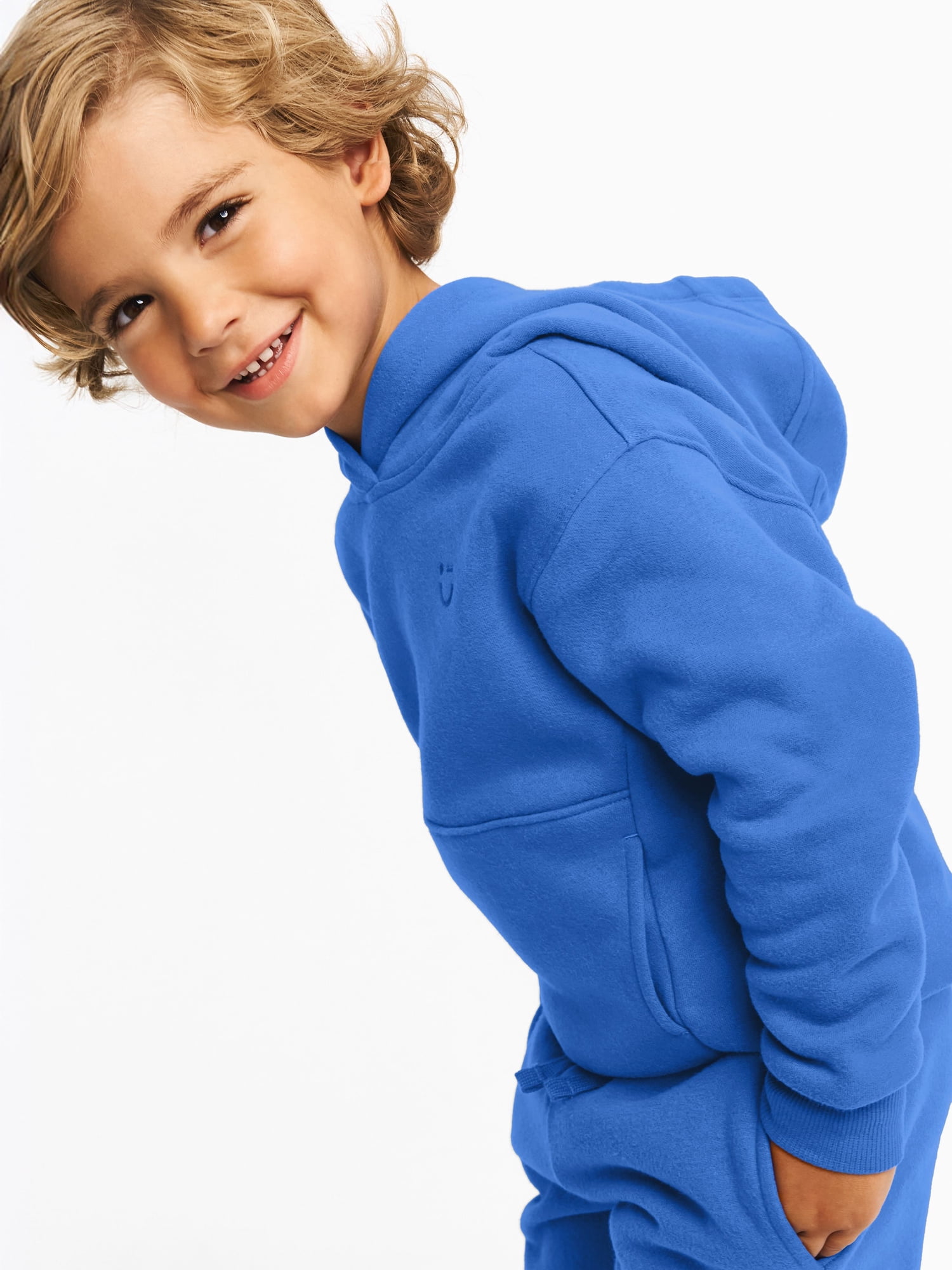 Color Mix by Garanimals Baby & Toddler Fleece Hoodie, Sizes 0–6T