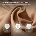 thumbnail image 4 of 10FT Cantilever Patio Umbrella with 360° Rotation, Aluminum Offset Umbrella with Tilt Crank, Outdoor Sun Shelter for Poolside, Deck, Backyard, 4 of 8