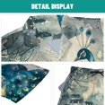thumbnail image 3 of Hawaiian Shirt for Men, Men's 2 Pieces Shirt Sets, Vacation Outfits for Men, Peacock Art Abstract, Cruise Outfits for Men, 3 of 6