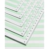 Continuous paper 14 7/8 x 11 Alliance 20lb, ½ inch blue bar, 1 part - 2,300 sheets/carton | 50 Cartons | Pallet