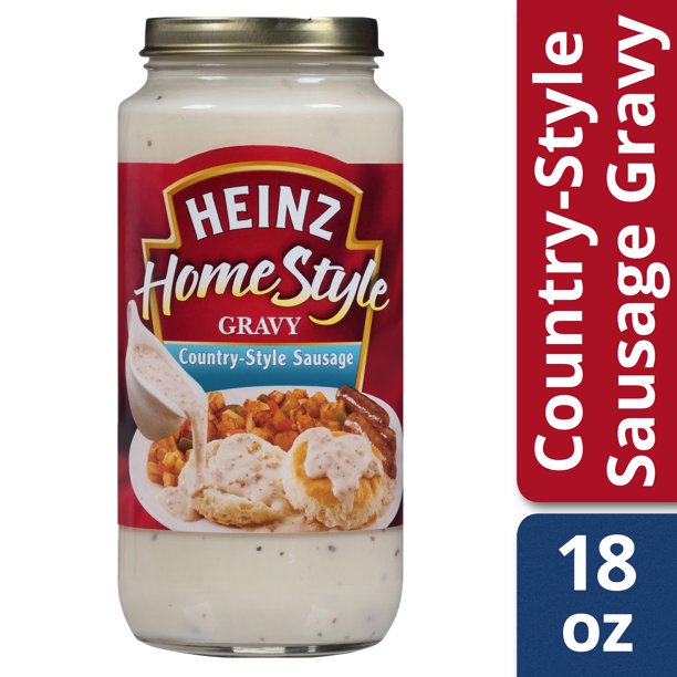 Heinz HomeStyle CountryStyle Sausage Gravy, 18 oz Jar