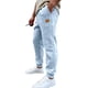 thumbnail image 3 of Ceisia Men Solid Color Corduroy Straight Leg Pants Elastic Waist Drawstring Gift Casual Trousers, 3 of 7