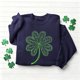 thumbnail image 2 of TaTaai Women Casual No Hood St Patrick's Day Printed Sweatshirt Crew Neck Long Sleeve Top Ladies Daily Commute Festival Wear Soft Warm Comfortable Stylish Pullover Top Gift, 2 of 6