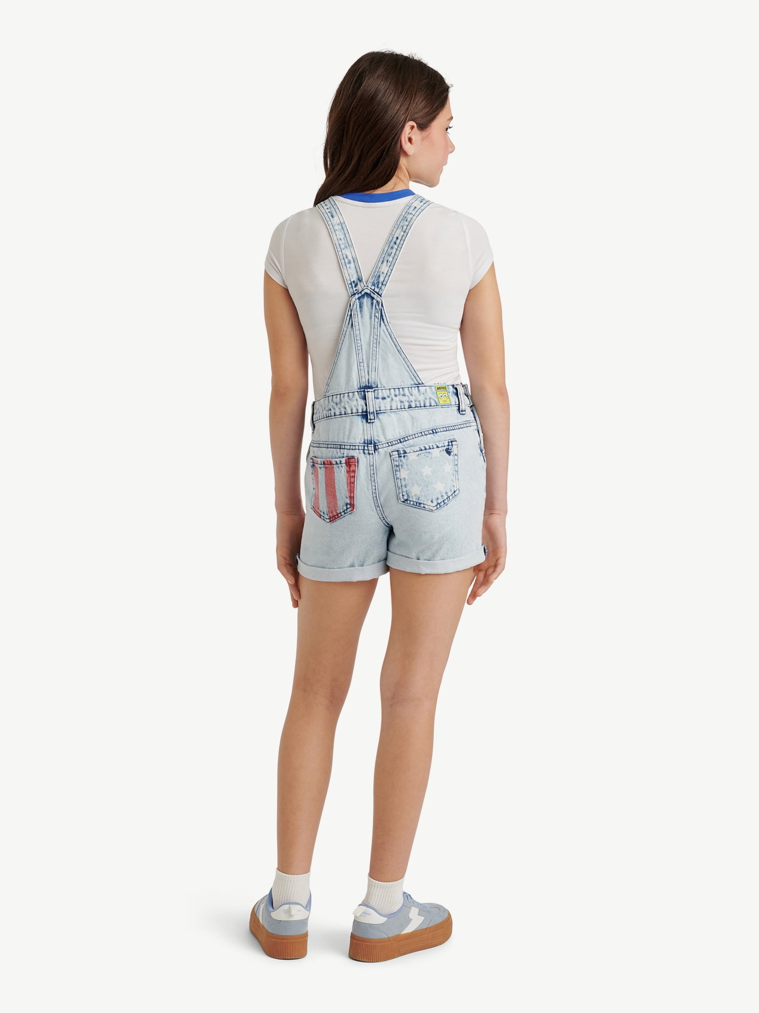 Spongebob X Justice Girls Americana Shortall, Sizes 6-18, Plus