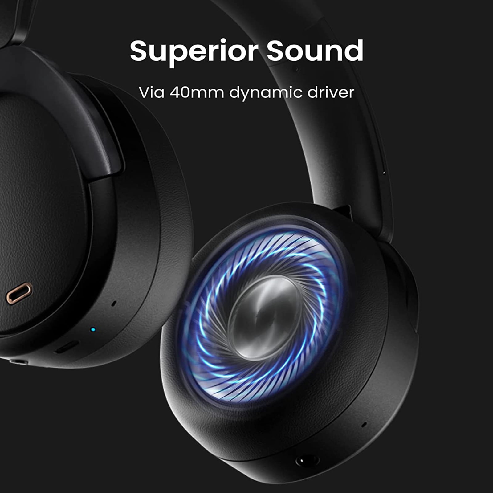 Edifier WH950NB Wireless Headphones - Active Noise Cancelling Headsets - Bluetooth 5.3 - Hi-Res Audio