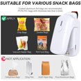 thumbnail image 5 of ER Sellador rápido portátil para el hogar Mini bolsa de envasado de alimentos Express Small brillar  Electrónica, 5 of 5