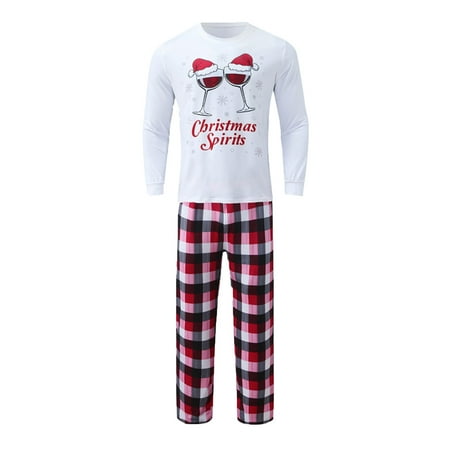 

Dress Pants Women Joggers for Women Parent-child Warm Christmas Set Printed Home Wear Pajamas Two-piece Dad Set Capri Pants for Women Yoga Leggings