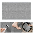 thumbnail image 3 of LShunze Small Braided Texture Rugs 16x24 In Area Rugs for Entryway - Washable Rug Non Slip Rubber Backed Throw Rugs Indoor Entrance Front Door Carpet for Kitchen Foyer Kitchen, Dark Gray, 3 of 8