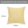 thumbnail image 6 of PiccoCasa 18"x18" Decorative Pillow Covers Cotton Linen Throw Cushion Covers Pack of 2, 70#, 6 of 6