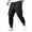 Black, variant on Men's Cargo Jogger Sweatpants Elastic Drawstring Waist Snap Pockets Loose Fitting Casual Daily Outdoor sports pants Beige XXL